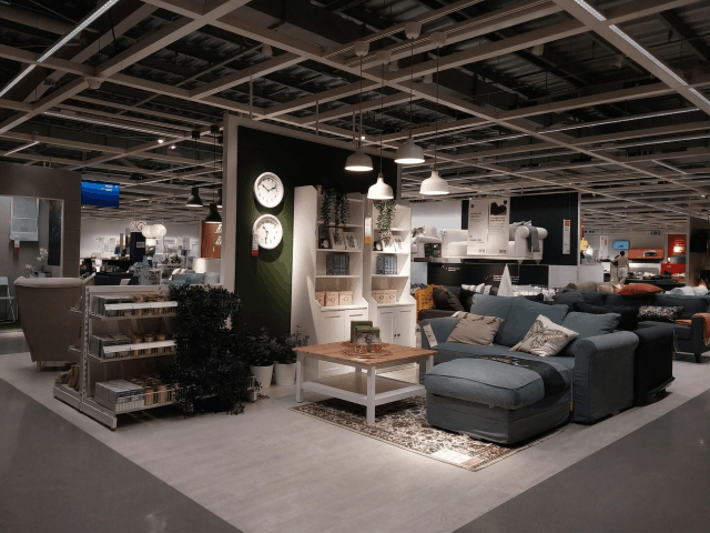 Magasin de meubles